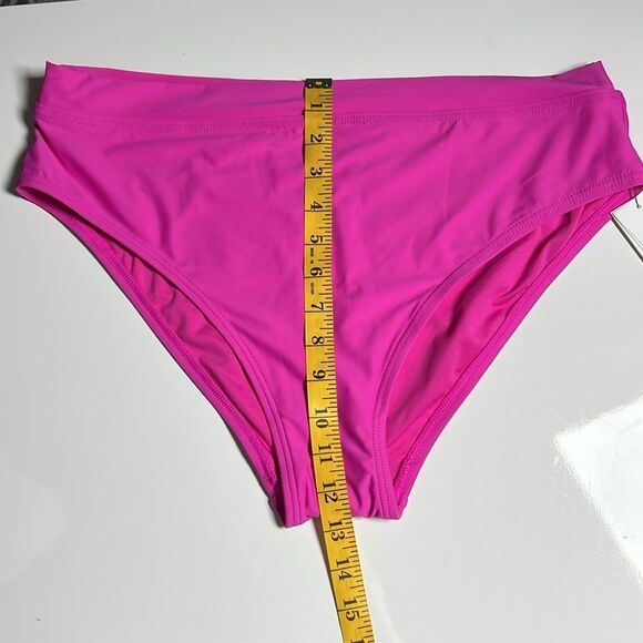 DKNY Women's Mid Rise Bikini Bottom - Picture 3 of 7